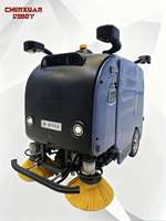 Robot de Saneamiento Urbano Inteligente con Evitación de Obstáculos por IA, Barredora Automática No Tripulada L4, Motor PLC, 9,500 M/h, Capacidad de Contenedor de Basura de 150L