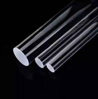 Prisme guide-lumière en verre BK7 haute performance, tiges homogénéisantes, composant optique rond, surface revêtue d'AR, précision 1/4 de la longueur d'onde