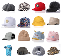 Cappello da Baseball per Bambini Wins Flying, 1 Pezzo, Etichetta Privata, Stampa Cartoon, Moda High-Street Estiva per Bambini e Bambine