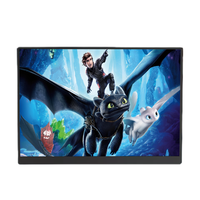 Moniteur portable FHD de 10.5 pouces, écran de jeu USB-C IPS externe, mini écran pour ordinateur portable, PC et console de jeu