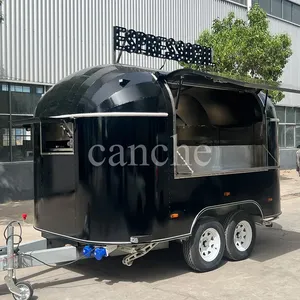 Chariot de restauration rapide standard australien pour pizzas et tacos, remorque mobile de vente de snacks en plein air à vendre - Product Image 6