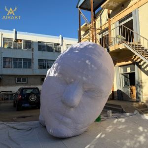 Création artistique gonflable amusante, tête humaine, ballon pour exposition d'art, événement - Product Image 4