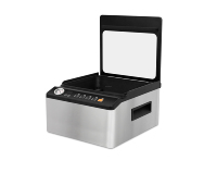 Scelleuse sous vide électrique à double barre de soudage, couvercle en verre, coupe-sac intégré, modes multiples, grande capacité pour usage domestique et commercial