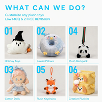 Robot en peluche personnalisé, animal en peluche sur mesure, robot mignon à partir de votre dessin, conception IA, cadeau doux et mignon, décoration Kawaii pour la maison