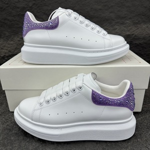 <span class=keywords><strong>Sneakers</strong></span> Casual Unisex con Plateau Alto, Fodera in Vera <span class=keywords><strong>Pelle</strong></span>, Chiusura con Lacci, Scarpe da Passeggio di Qualità con Rialzo Interno - Product Image 3