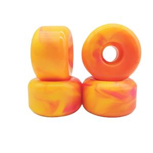 Rueda de monopatín en blanco, color rosa y naranja, <span class=keywords><strong>56mm</strong></span> - Product Image 4