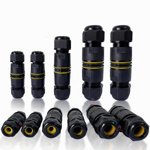M16 Outdoor <b>Waterproof</b> IP68 Cable Straight-Through Integrated Quick-Press Connector Adapters & <b>Connectors</b> Quick Connector - Product Image 1