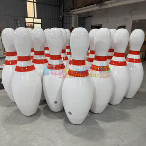 Juegos de bolos con bolas inflables gigantes para niños, para diversión familiar al aire libre, juegos inflables. - Product Image 2