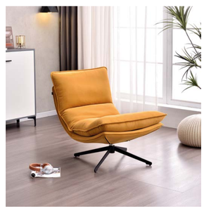 Sillón Modular Extensible Escandinavo Moderno, Sillón Individual Giratorio, <span class=keywords><strong>Chaise</strong></span> <span class=keywords><strong>Longue</strong></span> con Altura Ajustable para Sala <span class=keywords><strong>de</strong></span> Estar, Balcón, Hotel - Product Image 1
