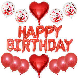 Irthday-Kit de decoración para el hogar para niños, globo de aceite de <span class=keywords><strong>2022</strong></span> D, regalo de fiesta - Product Image 3