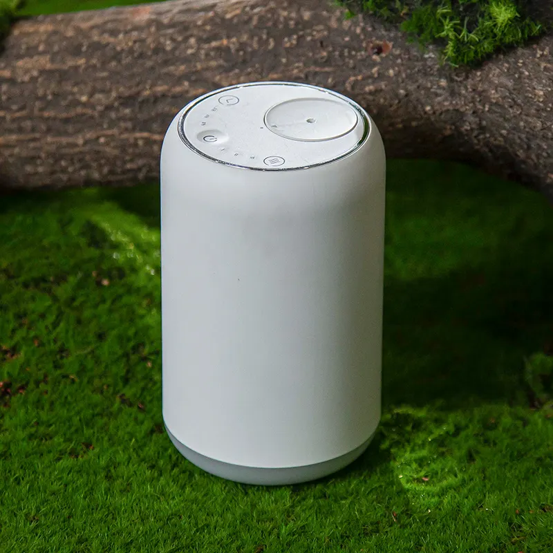 Portable ultrasonic air purifier Aroma Diffuser Mini Essential Oil Battery Electric Car Waterless Aromatherapy Machine