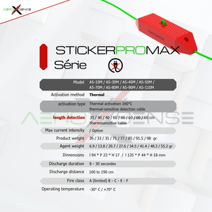 Gran oferta, tecnología de Aerosol condensado, extintor de incendios, suministros de extinción de incendios con amplio rango de temperatura - Product Image 3