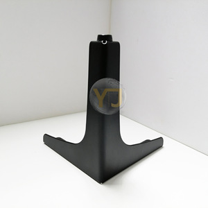YIJUN Black Three Pronged <b>Cabinet</b> Legs 837 Heavy Duty Furniture Support Metal Table Legs Modern Minimalist Design - Product Image 2