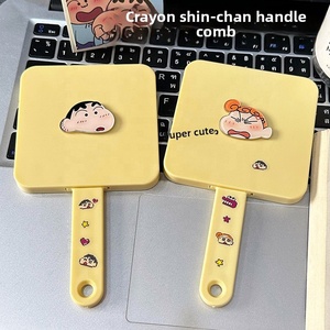 Specchio Cosmetico Portatile Carino a Forma di Cartone Animato con Pettine Integrato, Specchio da Mano Personalizzato per Ragazze e Bambini - Product Image 4