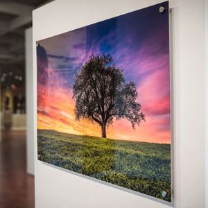 Transparent Acrylic Advertising Board Display Card Waterproof Biloard with Aluminum and Steel <b>Frame</b> - Product Image 3