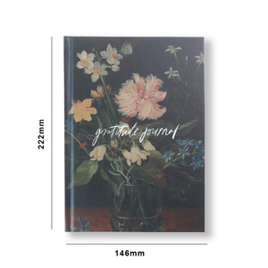Factory Direct Custom Hardcover Gratitude Journal Gilded Edge Notebook Professional OEM ODM Printing Service Personalized <strong>Diary</strong> - Product Image 3
