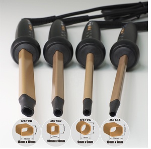 M610A 10*7mm MCH Fer à boucler pour <span class=keywords><strong>boucles</strong></span> <span class=keywords><strong>serrées</strong></span>, <span class=keywords><strong>boucles</strong></span> afro, fer à friser, <span class=keywords><strong>boucles</strong></span> en baguette - Product Image 2