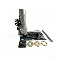 Moteur asynchrone Weiyu AC1500 208 240V monophasé 200W 20RPM étanche IE4 50Hz pour porte de volet roulant