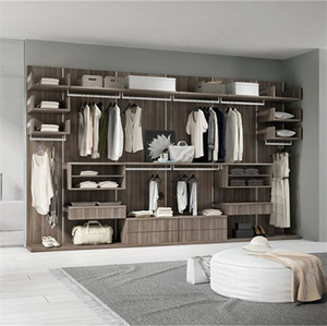Competitive Price Modern Freestanding Double <strong>Mirror</strong> DIY <strong>Wardrobe</strong> Storage Cabinet Hot <strong>Sale</strong> Customized Built <strong>Wardrobes</strong> for Hotel - Product Image 3