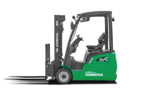 Montacargas Eléctrico Hangcha de Alta Eficiencia con Batería de Iones de Litio de 1.3-2.0 Toneladas para Uso en Interiores/Exteriores para Manejo de Materiales