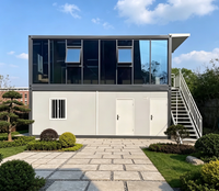 Structure en acier modulaire pour maison conteneur de 20 pieds à assemblage rapide, idéale pour bureau de chantier rapide