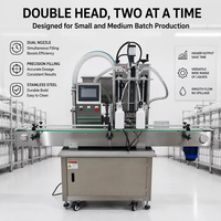 Machine de remplissage automatique de qualité cosmétique avec pompe à double engrenage pour lotion, crème, sérum et liquides épais