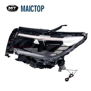 Modificación de faros delanteros para Toyota Land Cruiser Prado 2018, faros LED, luces diurnas y direccionales. - Product Image 2