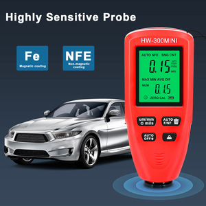 Hw-300mini Coating Thickness <b>Gauge</b> 0.05-2.00mm High Accuracy For Paint Car Body Measurement - Product Image 4
