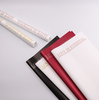 Papier d'emballage floral noble en feuille d'or pour bouquet de la Saint-Valentin Papier d'emballage imperméable pour cadeau floral Fournitures d'art floral DIY
