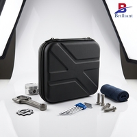 Boîte de rangement portable en EVA rigide personnalisée pour outils de réparation, pièces détachées, composants électroniques et accessoires