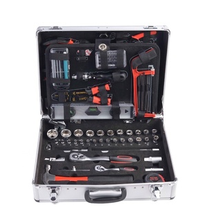 Professional New Design 126pc tools kit aluminium box set