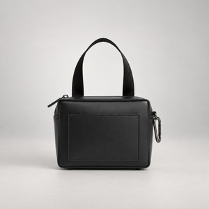Pochette de rangement structurée en PU italien pour balles de pickleball et cartes, aspect italien, lisse, avec logo personnalisé, vente en gros, pour balles de tennis - Product Image 1