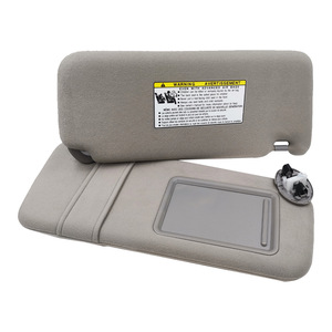 Toyota Camry Sun Visor 2006-2011 With <b>Vanity</b> Mirror And <b>Light</b> Beige For Replacement - Product Image 5