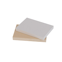 Panneaux PVC ignifuges de qualité B1, épaisseur 18 mm, 1560x3050 mm, avec services de découpe, moulage et laminage pour la construction
