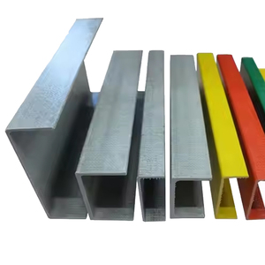 Pultrusion C forme FRP canal/GRP profils structurels poutres de canal - Product Image 4