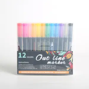 Hot Sale Scented Highlighter Set Studenten Büro Briefpapier liefert duftende Highlighter Marker Pen Set