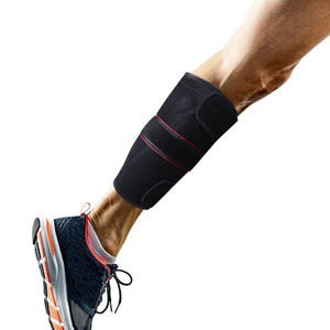 破損したふくらはぎの回復のためのプロ仕様のふくらはぎ圧迫スリーブ - 下腿の痛みのための調節可能なネオプレン製すねサポートブレース - Product Image 5