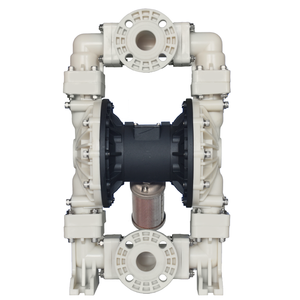 GODO BFQ-40F 1.5'' PVDF <b>Air</b> Operated Pneumatic Diaphragm <b>Pump</b> Water Chemical Transfer Machinery - Product Image 2