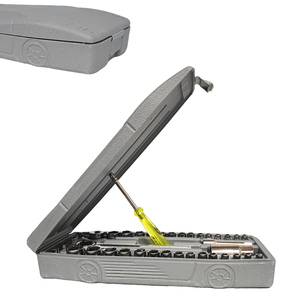 Juego <span class=keywords><strong>de</strong></span> Herramientas Mecánicas <span class=keywords><strong>de</strong></span> Acero al Carbono <span class=keywords><strong>de</strong></span> Alta Resistencia, Estuche <span class=keywords><strong>de</strong></span> 40 Piezas, Esencial para Cualquier Garaje - Product Image 1