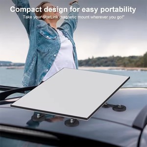 Soporte Magnético para Techo de Auto Starlink Gen <span class=keywords><strong>V3</strong></span> 2025, Soporte Magnético para Starlink <span class=keywords><strong>V3</strong></span>, Pintura en Aerosol Negra, Compatible con la 3ra Generación - Product Image 3