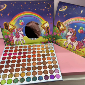 Bán buôn 99 Màu sắc hudanew <span class=keywords><strong>Palette</strong></span> ánh sáng lung linh Matte sắc tố cao lâu dài Eyeshadow <span class=keywords><strong>Palette</strong></span> maquillaje AL por thị trưởng - Product Image 1