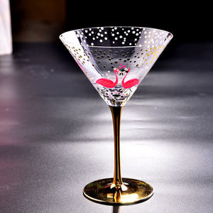 Decantador de Vidrio Transparente de Estilo Antiguo, de Lujo, para Regalo, Soplado a Mano, de Vidrio Sodocálcico, Accesorios de Bar, Logotipo Personalizado, Dorado - Product Image 6