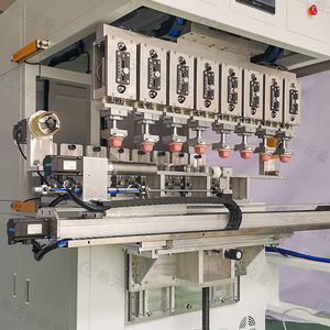 Haotian Shuttle Pad <b>Printing</b> <b>Machine</b> P-160S-8D-DJQ 8 Colors Pneumatic Drive Automatic Ink Cup Etching Name Plate - Product Image 2