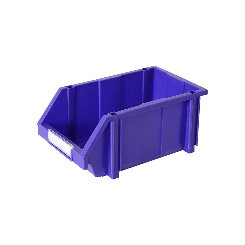 Factory Blue Warehouse Eco-friendly Multiple Sized pp storage box stack bin Hardware Tool Box