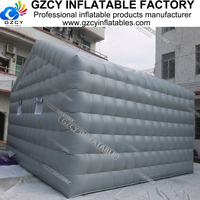 Offre Spéciale caractéristique imperméable de grande partie ou de boîte de nuit de tente gonflable noire portative de 20ft