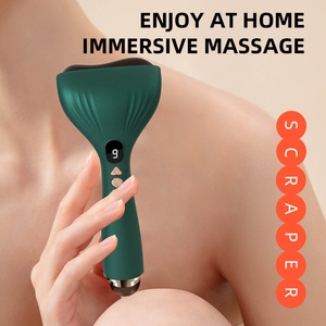 เครื่องนวดหน้ากัวซาไฟฟ้าแบบมือถือ อุปกรณ์ขูดหน้า ลดริ้วรอย ยกกระชับผิวหน้า เครื่องนวดผิวหน้า - Product Image 4