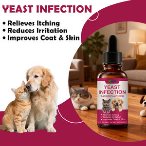 Gocce Liquide di Lievito Naturale per Animali Domestici, Integratore per la Salute della Pelle e del Pelo, Supporto Immunitario per Cani e Gatti - Product Image 6