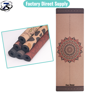 Alfombrilla de Yoga de Corcho Duradera para Compras al por Mayor, Resistente a Desgarros, Uso Comercial, Grosor Personalizado para Marcas de Fitness - Product Image 1