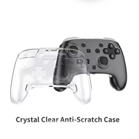 Coque de protection rigide transparente pour manette de jeu Nintendo Switch 2 Pro – Étui de protection cristallin pour Nintendo Switch 2 Pro