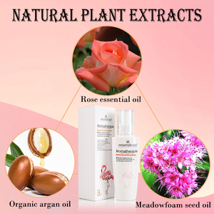 <span class=keywords><strong>Spray</strong></span> Capillaire Soyeux Réparateur Vitamine Anti-Frisottis à l'Huile d'Argan et de Rose, Brume Nourrissante Lissante Démêlante pour <span class=keywords><strong>Cheveux</strong></span> Bouclés, Marque Privée - Product Image 2